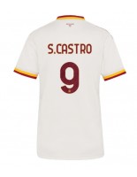 AS Roma Santiago Castro #9 Venkovní Dres pro Dámské 2026-27 Krátký Rukáv